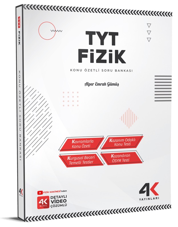 4K TYT FIZIK KOSB Video Çözümleri 4K Yayınları